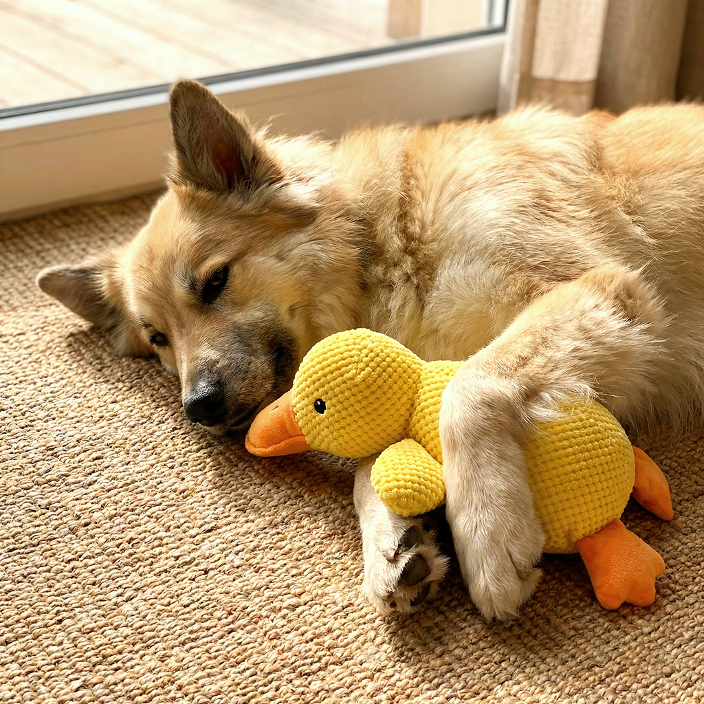 Le compagnon qui apaise l’anxiété de votre chien quand vous n’êtes pas là